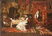 Mihaly Munkacsy Paris Interior china oil painting reproduction